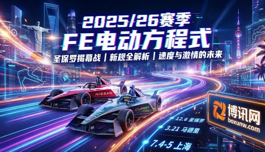 2025/26赛季FE电动方程式观赛指南:赛程、车手阵容与新规全解析 2025/26赛季FE电动方程式观赛指南:赛程、车手阵容与新规全解析