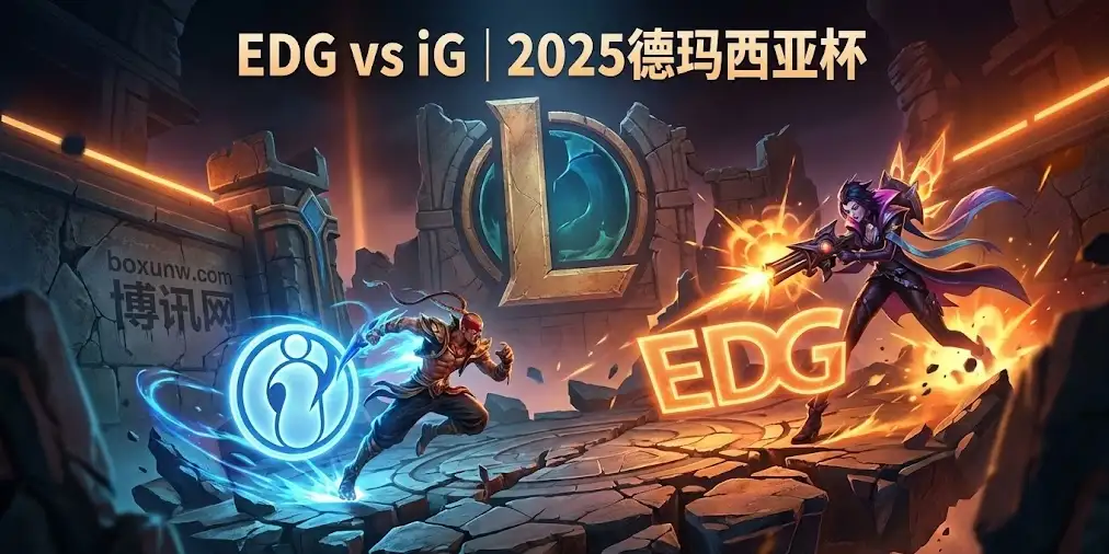 德玛西亚杯EDG vs iG：新老豪门碰撞，谁能拿下BO3开门红？