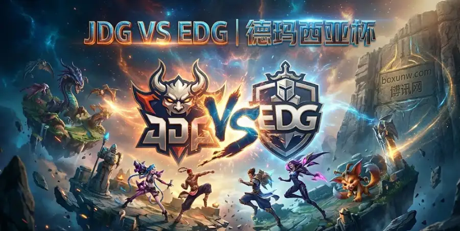 德玛西亚杯：JDG vs EDG，一个“更顺”，一个“更硬”，8强战谁更有戏？
