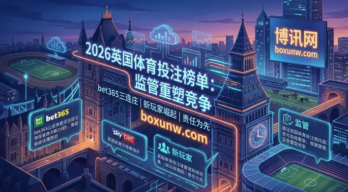 2026英国年度博彩榜单：bet365豪夺3项冠军，13条赛道谁是黑马？
