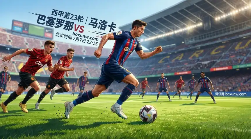 巴塞罗那vs马洛卡：净胜37球vs负10球！数据揭秘3球起步？