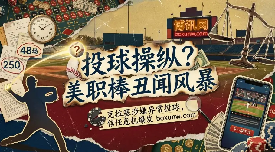 MLB假球 | 美职棒惊天丑闻！操纵48场比赛，250+投球点位被精准下注