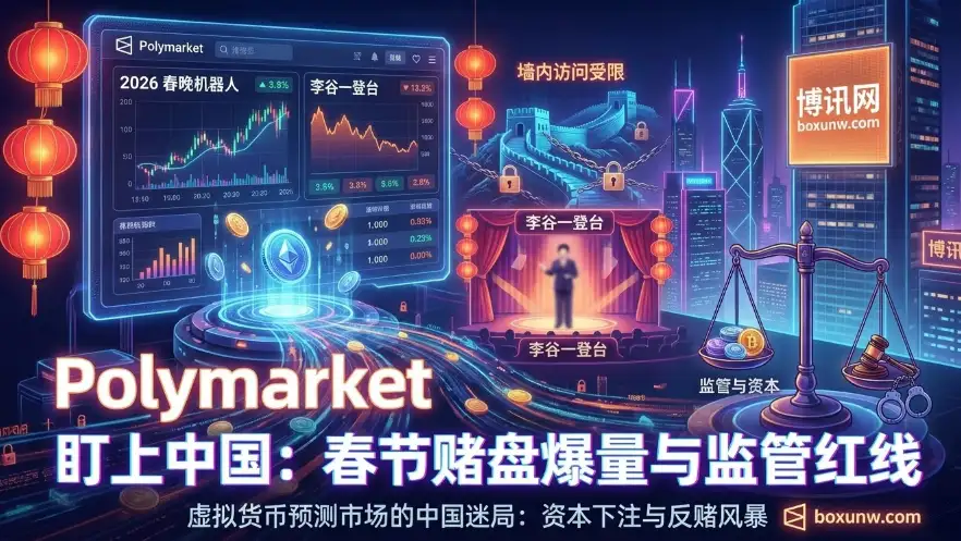 单盘狂砸270万赌“机器人上春晚”!Polymarket月交易额破数亿美元 单盘狂砸270万赌“机器人上春晚”!Polymarket月交易额破数亿美元