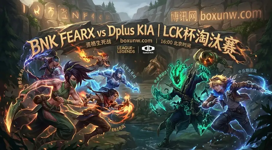 LCK杯生死战：BFX对战DK争夺最后1张决赛门票，谁能改写1-2的交手宿命？