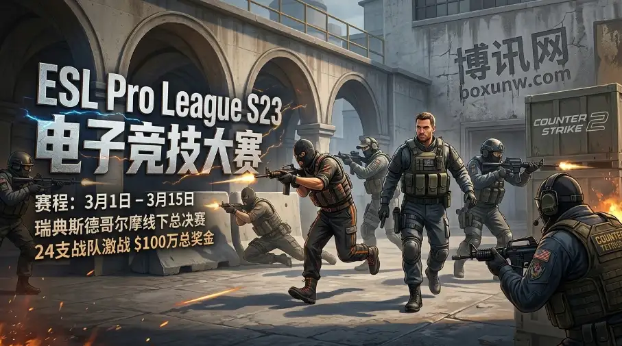 ESL职业联赛S23 | 赛程赛制 | 参赛名单 | 赔率 | 夺冠格局