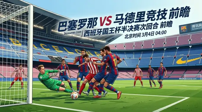 国王杯!首回合0-4惨败!巴萨vs马竞:红蓝军团能创造5球翻盘奇迹吗? 国王杯!首回合0-4惨败!巴萨vs马竞:红蓝军团能创造5球翻盘奇迹吗?