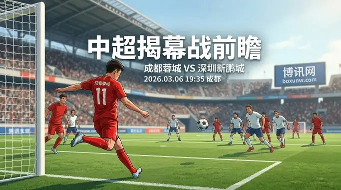 2026中超揭幕战！成都蓉城vs深圳新鹏城：盘析首场大小球趋势