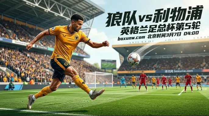 足总杯：狼队vs利物浦！3天前刚遭2-1绝杀，红军客场能否复仇？