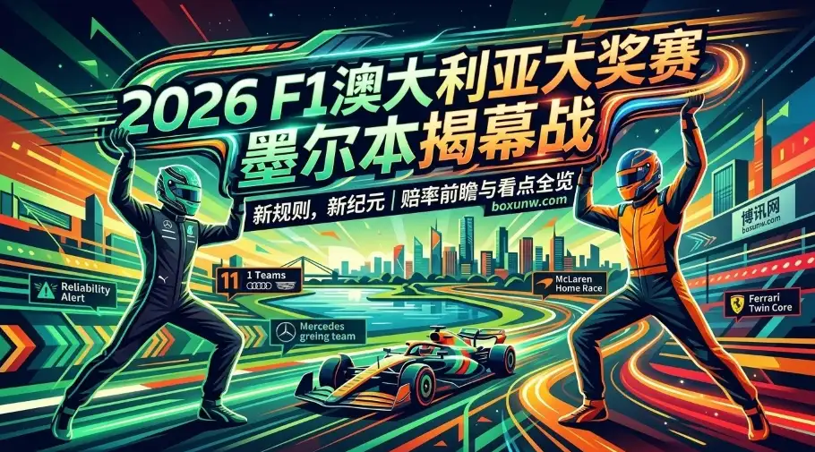 2026 F1澳大利亚大奖赛 | 赛程赛制 | 队伍车手 | 夺冠热门与赔率前瞻 2026 F1澳大利亚大奖赛 | 赛程赛制 | 队伍车手 | 夺冠热门与赔率前瞻
