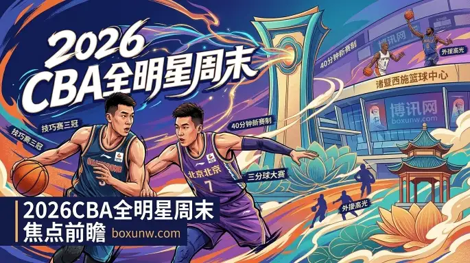 2026CBA全明星周末来袭!赛程赛制 | 参赛人员 | 看点热点 2026CBA全明星周末来袭!赛程赛制 | 参赛人员 | 看点热点