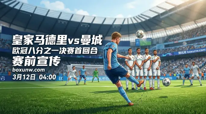 欧冠生死战！皇马vs曼城：近8次交锋狂轰28球，伯纳乌今夜再迎进球大战？