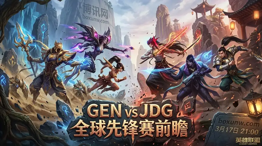 胜率100%的怪物！GEN对战JDG，LPL抗韩首战能拿几局？