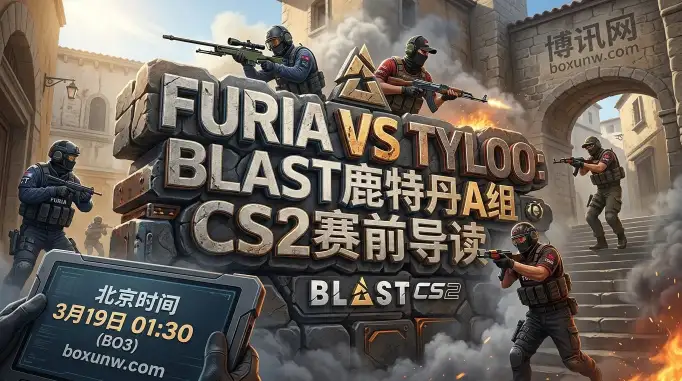 BLAST鹿特丹：FURIA对战TYLOO！盘口揭示2个破局点