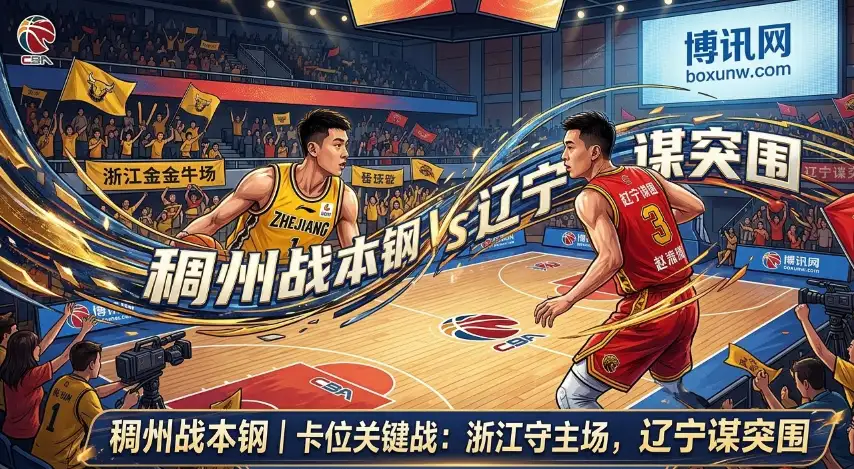 浙江稠州vs辽宁：争冠级别对抗：浙江握8成主场胜率，辽篮面临大考