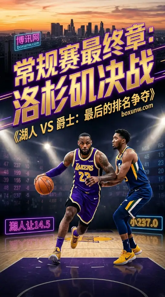狂丢146分!爵士残阵挑战魔鬼主场,湖人27胜13负底气十足拒绝爆冷!