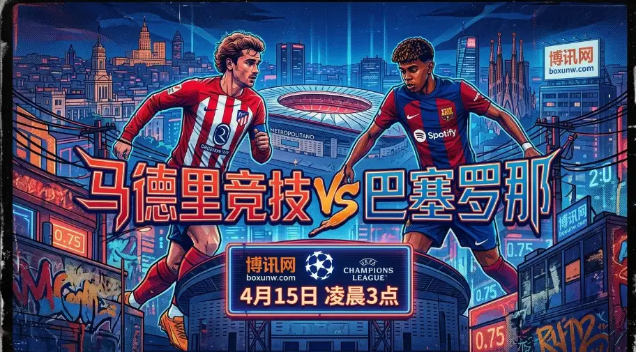 欧冠马竞vs巴萨次回合前瞻：巴萨需净胜2球，西蒙尼欲双杀