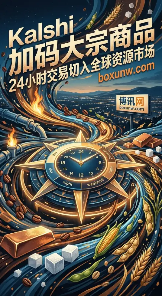暴涨暴跌下的新机遇：Kalshi扩容大宗商品的3大核心优势，散户必须看懂