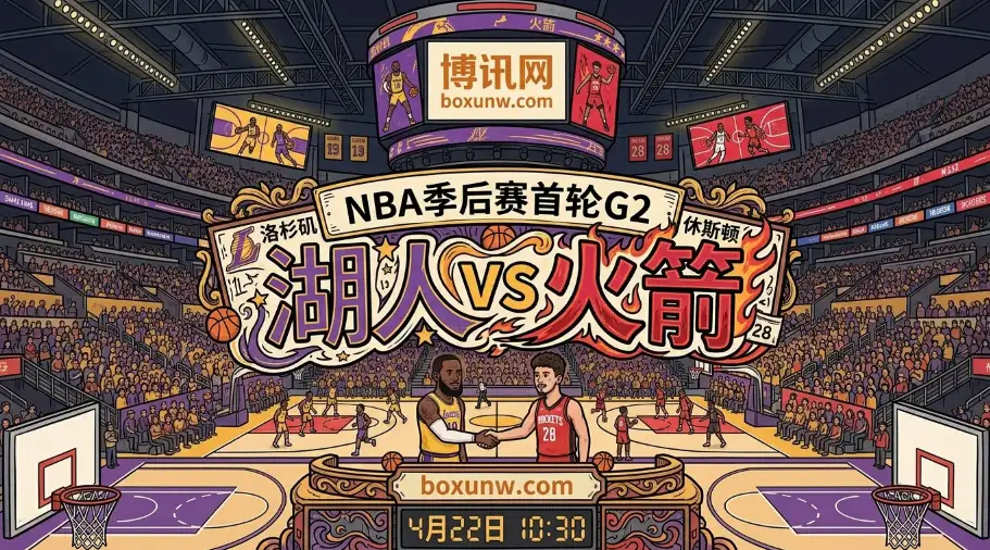 湖人vs火箭：拒爆冷！湖人1-0领先仍受让4.5分？詹姆斯带队冲G2