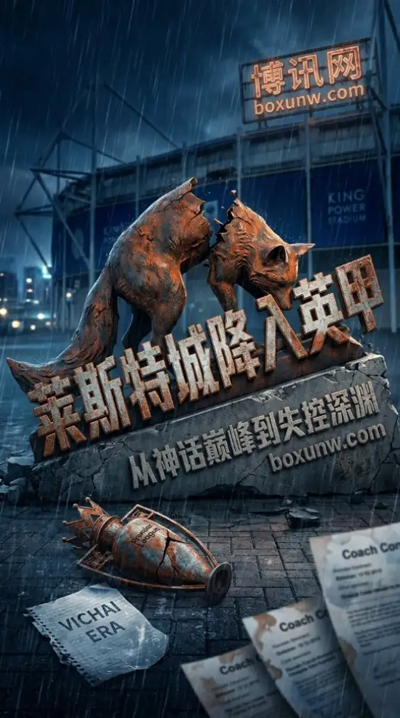 1年换4帅+被扣6分!莱斯特城惨遭两连降,英超前冠军如何把自己玩进英甲?