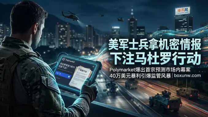狂赚12倍!Polymarket内幕交易:美军特种兵押注“马杜罗下台”,面临60年重刑 狂赚12倍!Polymarket内幕交易:美军特种兵押注“马杜罗下台”,面临60年重刑