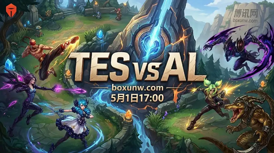 LPL登峰组TES vs AL：75%小局胜率碾压？复仇之战前瞻预测！