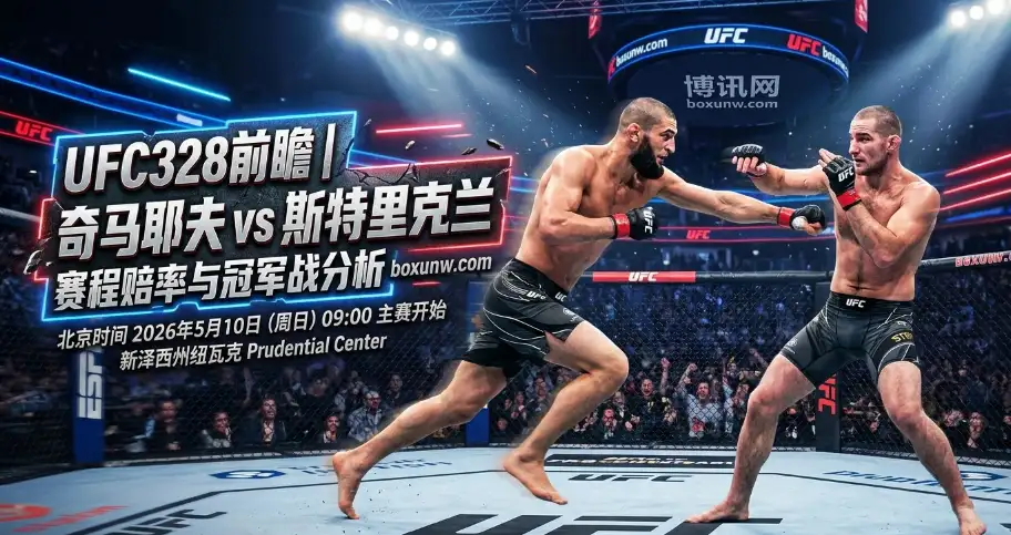 UFC328前瞻 | 时间 | 赛程 | 赔率与冠军战分析