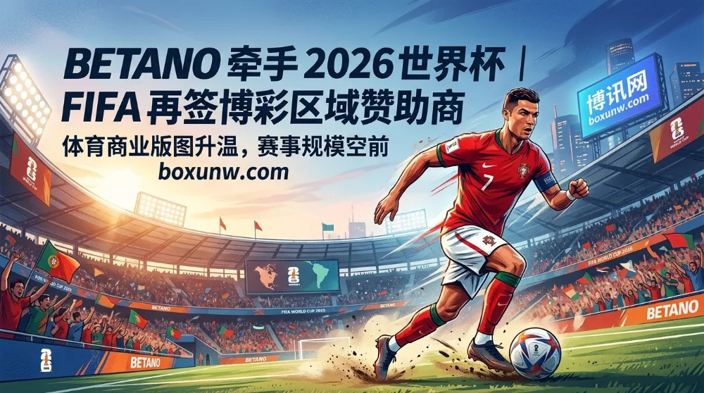 3度牵手FIFA！揭秘Betano入局2026世界杯背后的“博彩赞助”潜规则