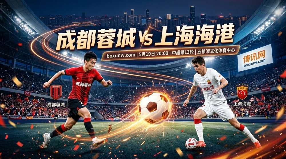 成都蓉城VS上海海港：11胜1平场均轰入3.33球霸榜，盘口直指让1.25球
