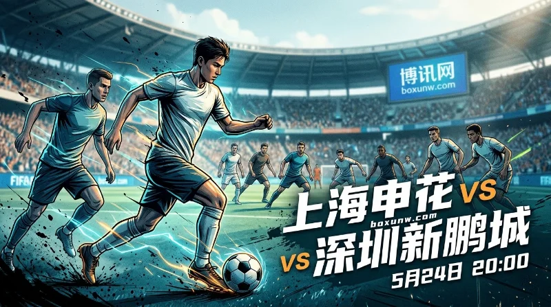 上海申花vs深圳新鹏城：斯卢茨基誓取3分，超3.5球成最大热门