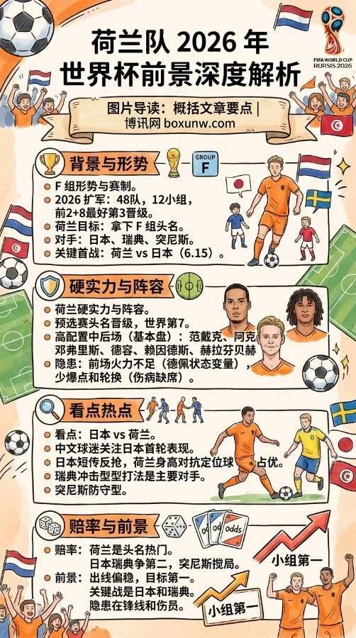 荷兰队2026世界杯26人阵容大揭秘：中后场身价惊人，前场却暗藏3大隐患
