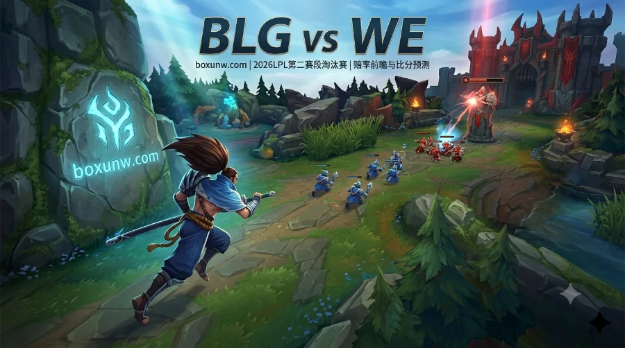 BLG vs WE：15分钟领先2300经济！12胜2负碾压1胜13负，3-0横扫无悬念？