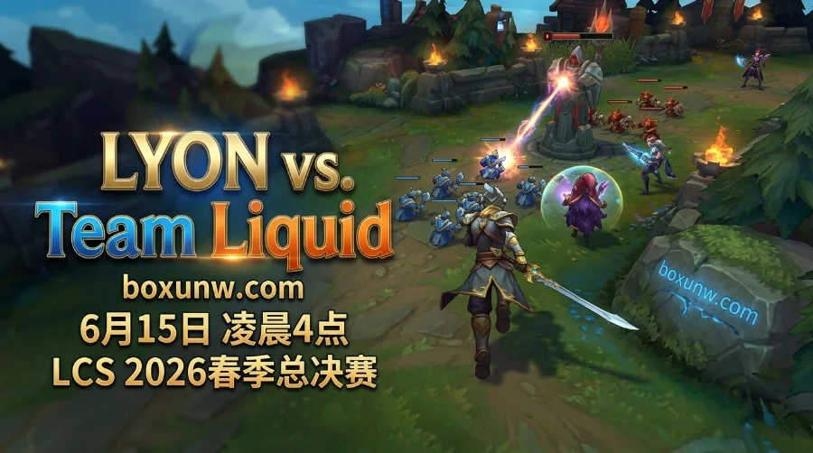 LYON vs Liquid争冠！LCS 2026春季总决赛：北美一哥之争与MSI荣耀