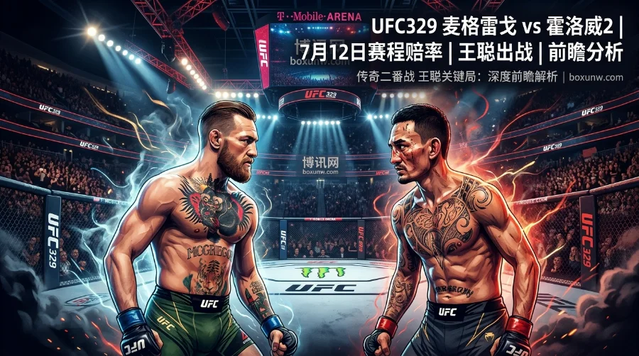 UFC329 | 时间赛程 | 数据赔率 | 中国女将王聪 | 前瞻分析