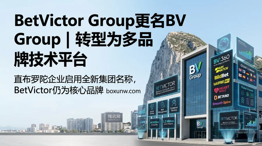 BetVictor更名BV Group | 从传统博彩公司转向多品牌技术平台