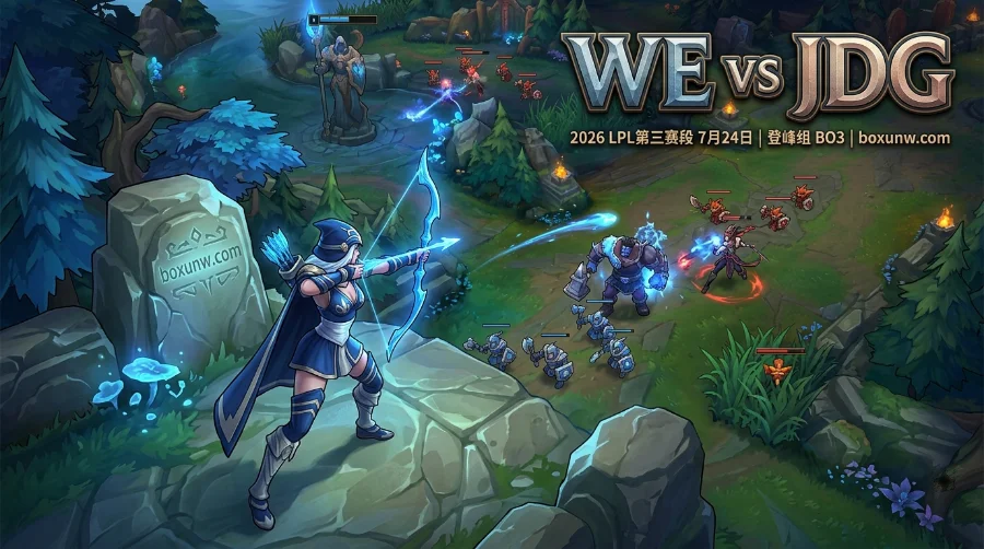 背水一战！WE vs JDG：同为0胜1负，1.32低位赔率看全场走向