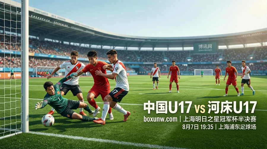 中国U17 vs 河床U17 | 明日之星冠军杯半决赛 | 三连胜国少迎战南美劲旅 中国U17 vs 河床U17 | 明日之星冠军杯半决赛 | 三连胜国少迎战南美劲旅