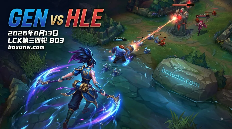 GEN vs HLE | 2026 LCK第三四轮 | 胜负1.55对2.30 | 赛前分析与投注技巧