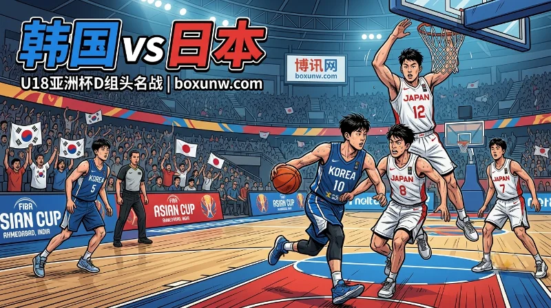 韩国 vs 日本 | U18男篮亚洲杯 | 3大看点揭秘亚洲杯榜首之争 韩国 vs 日本 | U18男篮亚洲杯 | 3大看点揭秘亚洲杯榜首之争