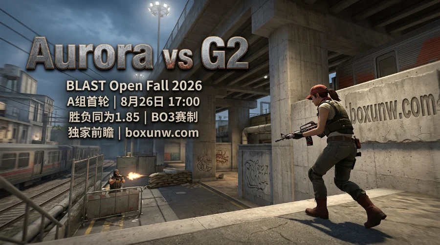 Aurora vs G2：Aurora再战G2胜负赔率同为1.85！3局大战一触即发