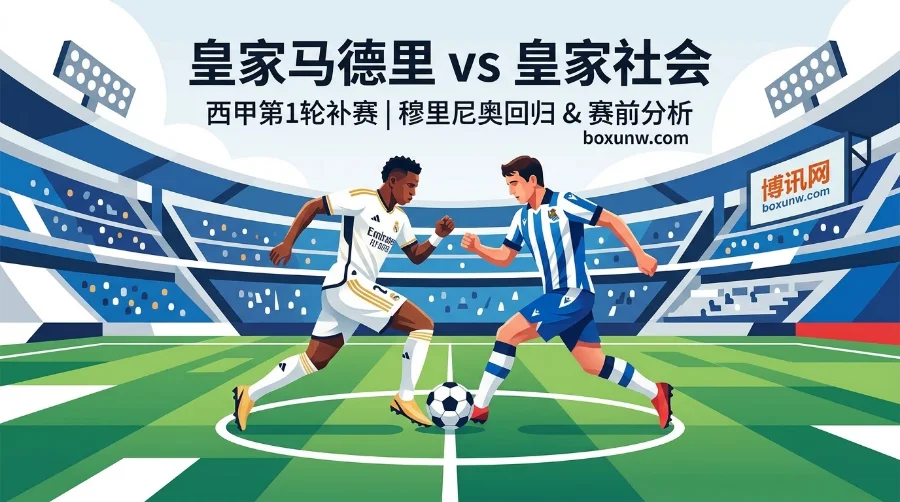 皇马vs皇家社会：穆帅时隔13年回归！让1.5球赔率解析与2大比分预测