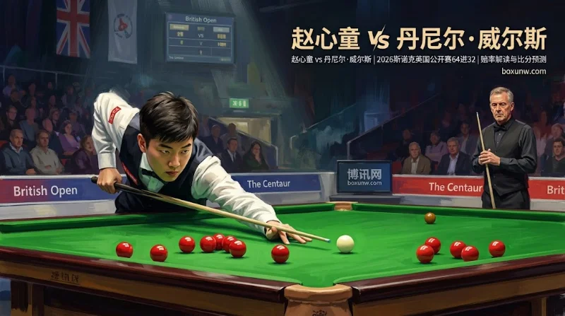 赵心童vs威尔斯冲32强!让2.5局赔率1.65,盘口数据力挺5局内终结悬念 赵心童vs威尔斯冲32强!让2.5局赔率1.65,盘口数据力挺5局内终结悬念