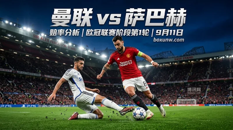 曼联vs萨巴赫 赔率分析 | 欧冠 | 4球大小球分界下，红魔净胜难超2球