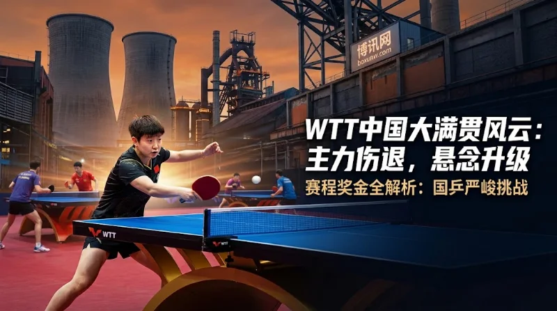 2026 WTT中国大满贯观赛指南：签表赛程、赔率数据、奖金