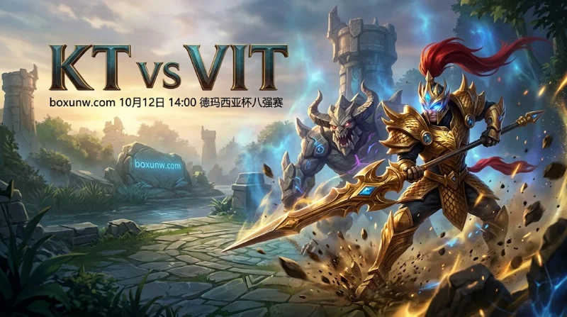 德杯八强KT对阵VIT，凭借中野统治力与横扫战绩，KT极具优势。其让分-2.5赔率达2.00，局数小于3.5赔率1.92，倾向KT速战速决横扫晋级。